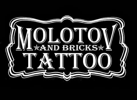 Molotov and Bricks Tattoo
